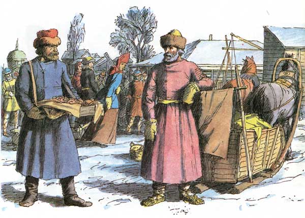 Зимняя крестьянская шапка