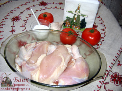Рецепт приготовления курицы