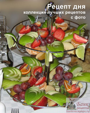 Фото фруктовый десерт