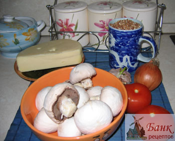 Рецепт гречневой каши с грибами