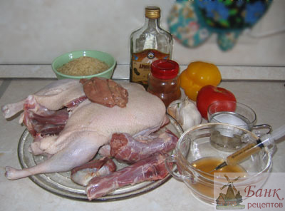Рецепт утки в коньяке