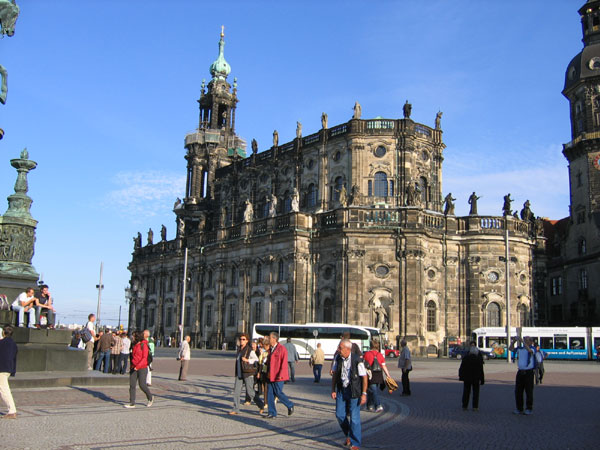 Дрезден. Дворцовая площадь