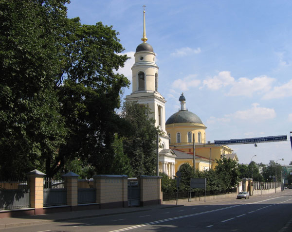 Храм, где венчался Пушкин. Фото