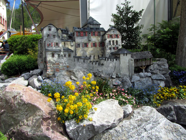 Лихтнештейн, макет замка, фото