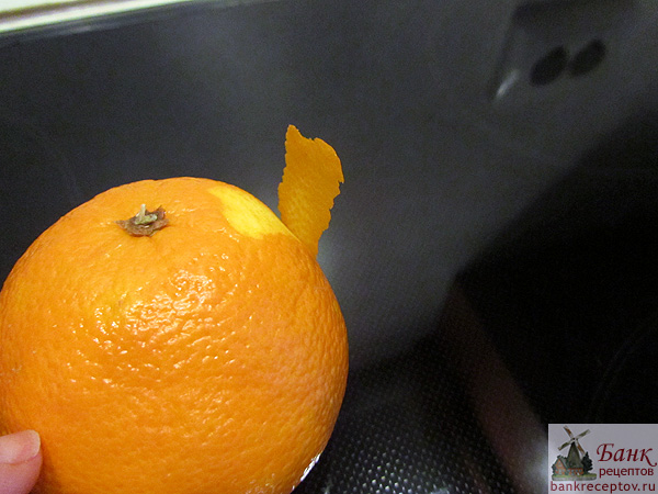 апельсин для панна котты, фото