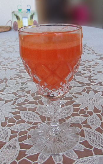 Кашель, морковный сок, фото