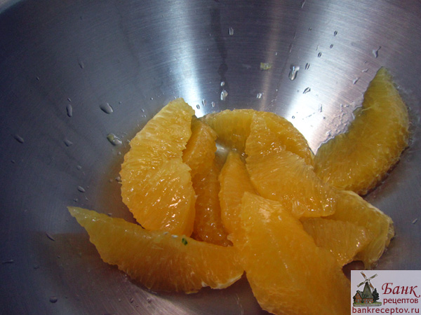 Апельсин для рыбного салата, фото
