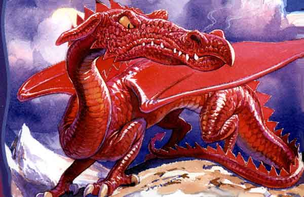 Джордж и дракон, сказка для детей с картинками