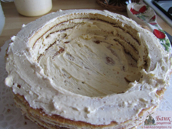 бисквит для торта в стиле фьюжн, фото