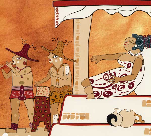 Мифы народов майя на русском языке, иллюстрация
