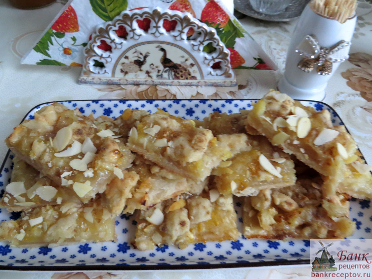 Лимонное песочное печенье с кардамоном, рецепт, фото
