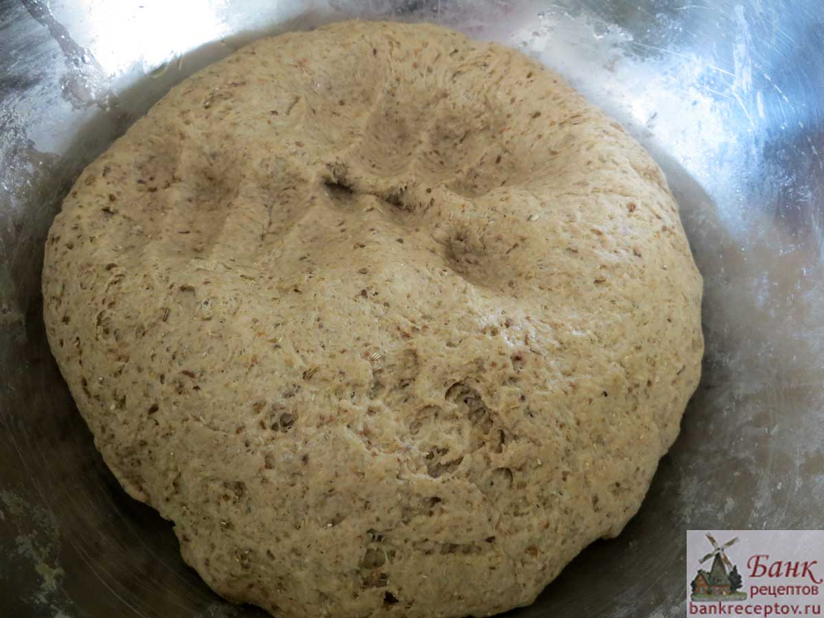 Тесто для ржаного хлеба, рецепт, фото