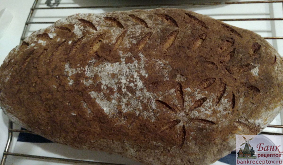 ржаной хлеб с тмином, фото