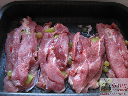 Рецепт мяса индейки слоями, фото