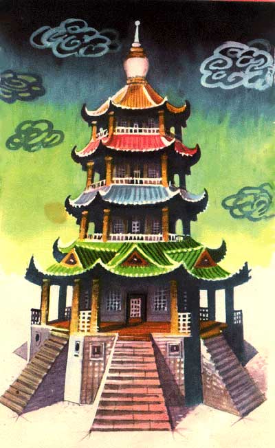 Китайский дворец, картинка