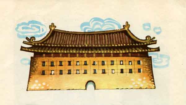 Китайский дом, картинка
